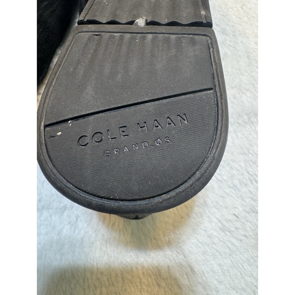 Cole Haan Women's Shoes Black Suede Leather Grand.OS Slip-On  WO8648 Size 7B - Picture 7 of 9